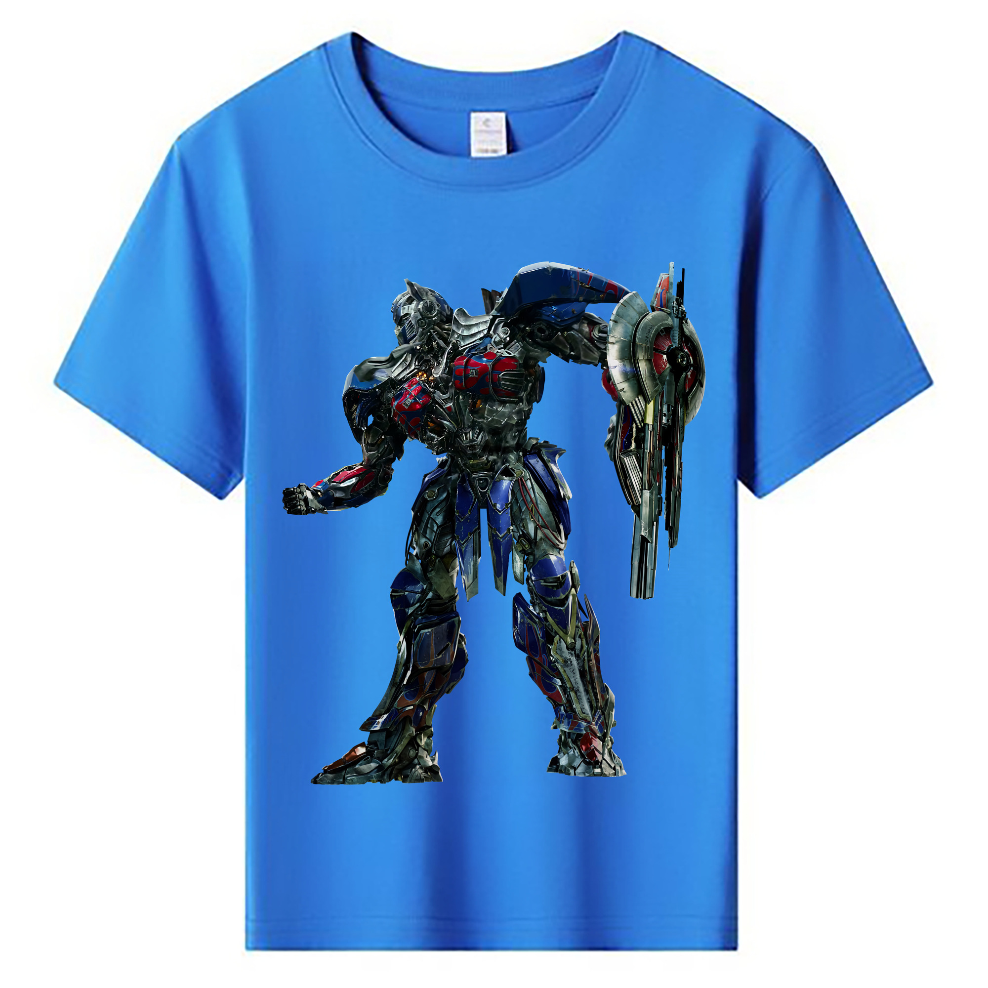 （画像用） Transformers トランスフォーマー 綿100％キッズTシャツ（フロントプリント）